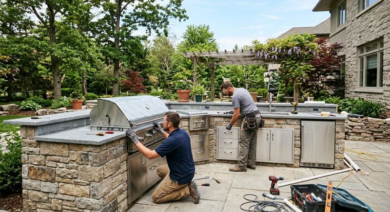 Outdoor Kitchen Remodeling in Marin County, CA
