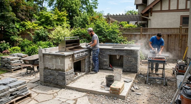 Outdoor Kitchen Construction in Las Vegas, NV