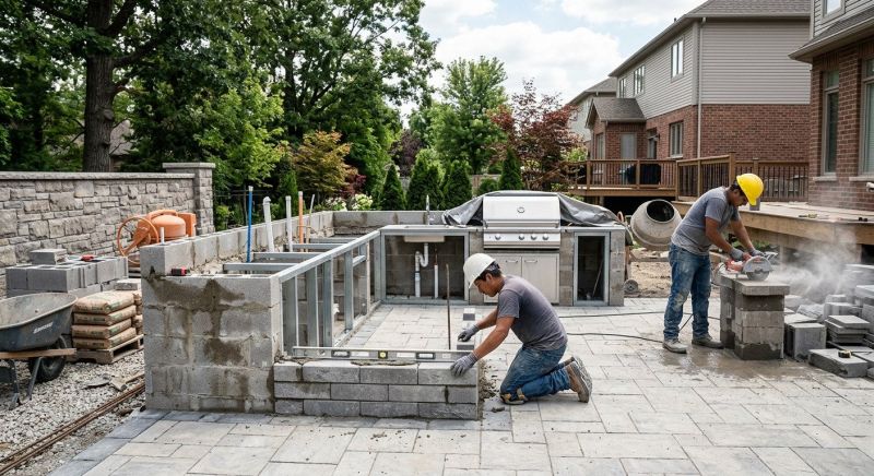 Outdoor Kitchen Construction in South Houston, TX
